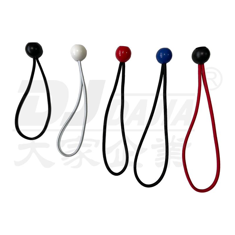 Ball dubh Bungee-Tarpaulin Bungee Bungee Bunge-Bungee Ceangail Bád Bád