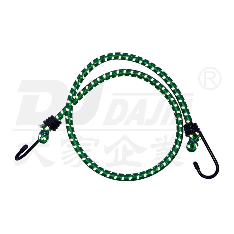 Crúcaí cruach insteallta plaisteacha cordaí bungee cothrom 17mm