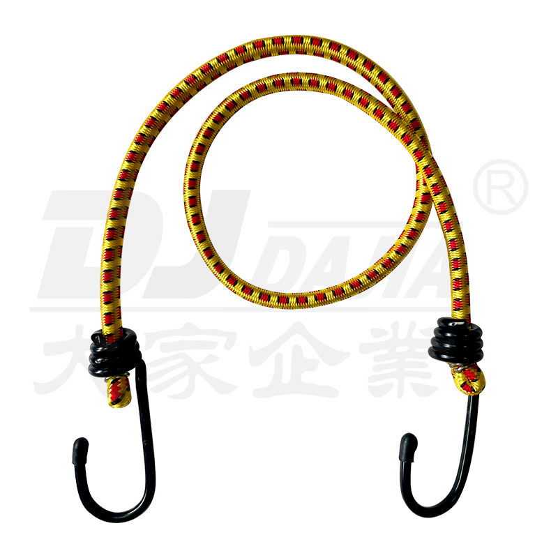 Crúcaí cruach insteallta plaisteacha cordaí bungee cothrom 17mm