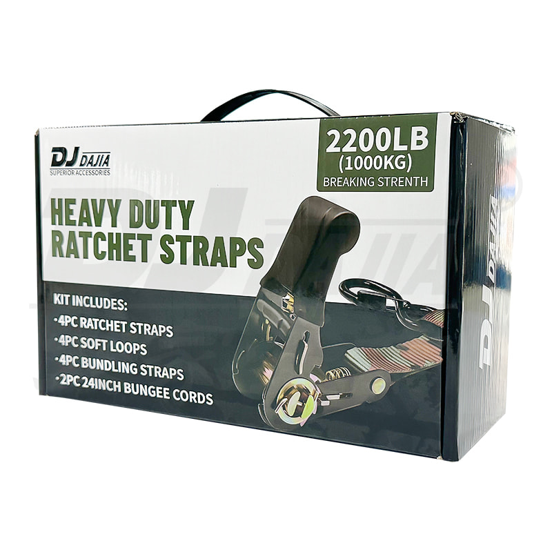 1 "(25mm) Truck Ratchet Tie síos strapaí le Hook S